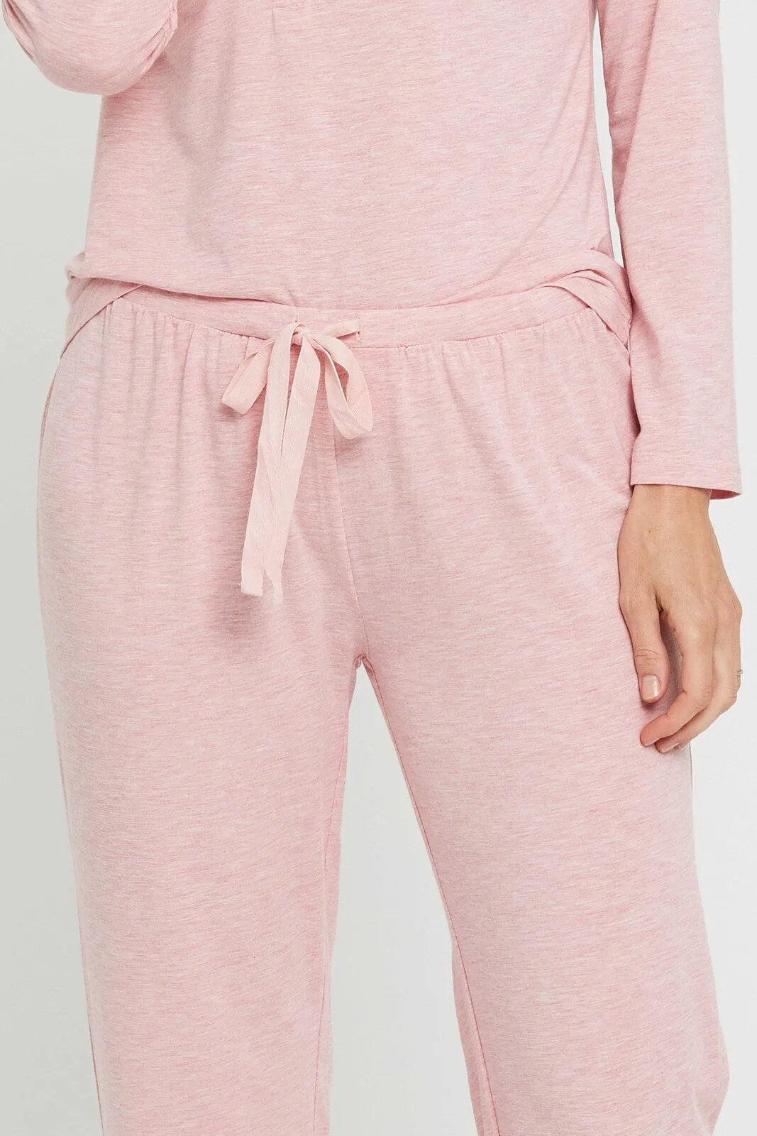 3/4 PJ Pant - Rose