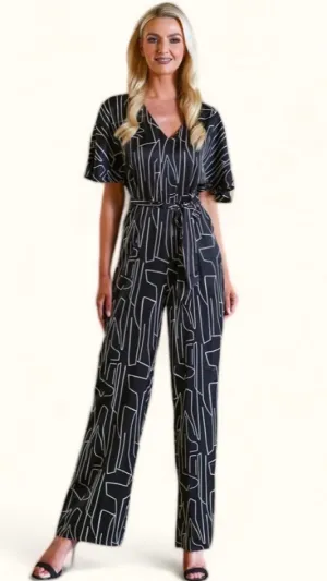 4-A1264 Mono Deborah Jumpsuit