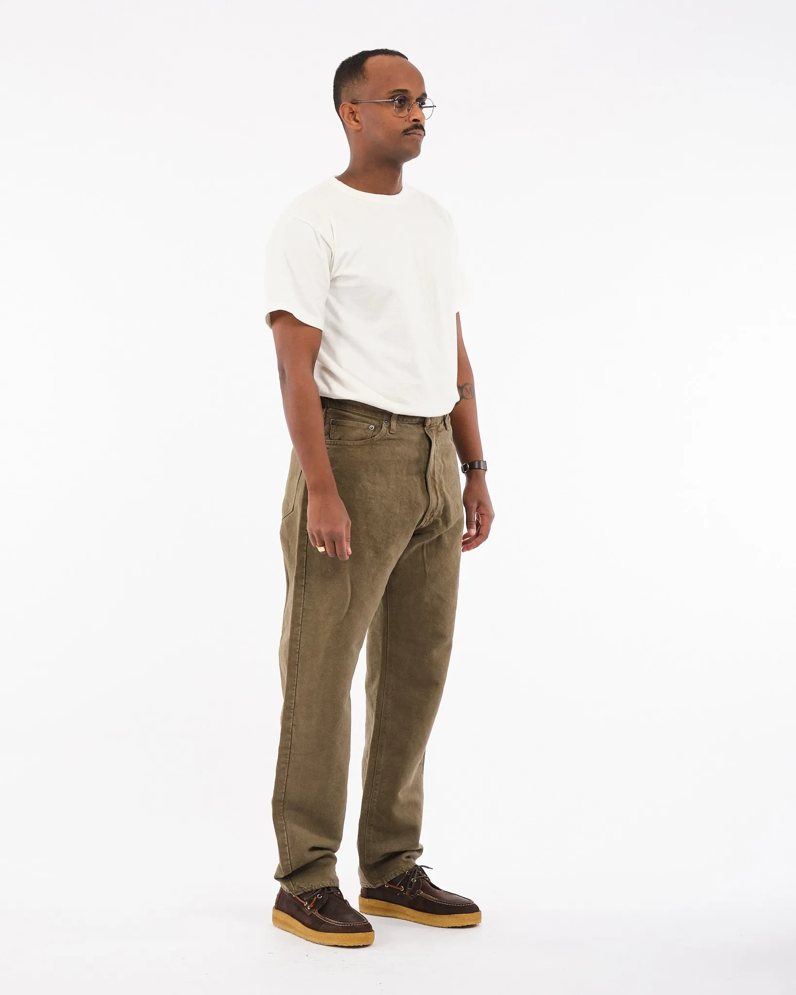 5P Pants Fade Brown