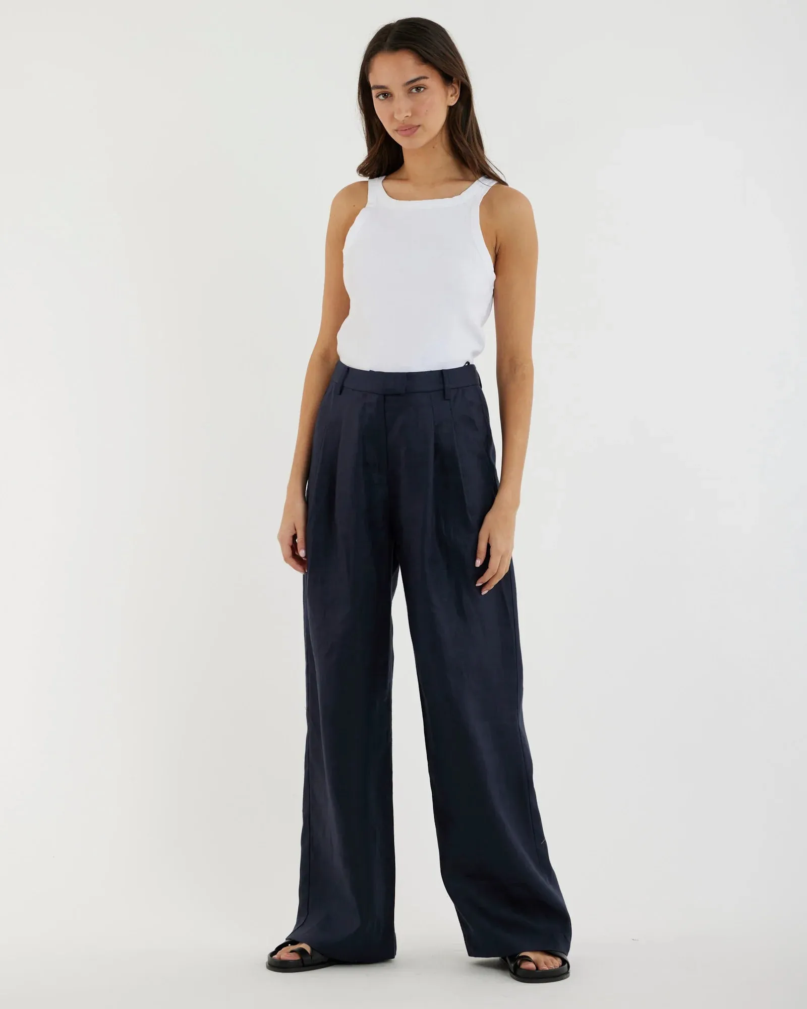 Amelius - Mia Pant Navy