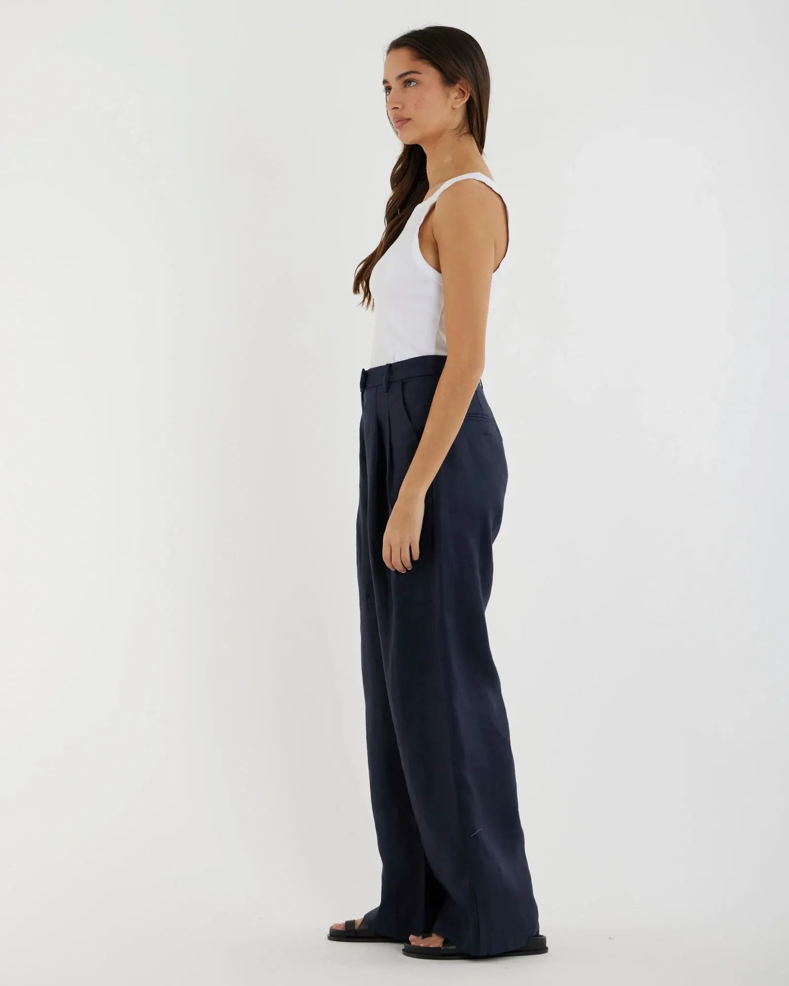 Amelius - Mia Pant Navy