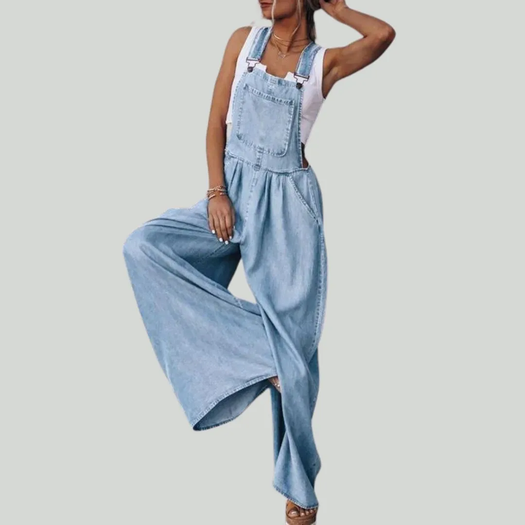 ANTONIA - Jumpsuit i chic jeanstyg