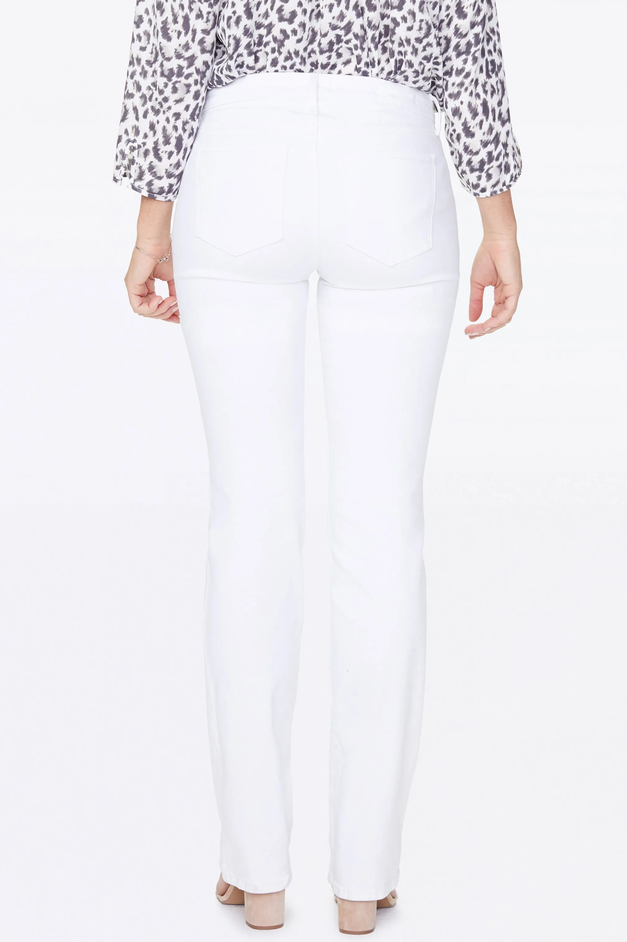 Barbara Bootcut Jeans - Optic White