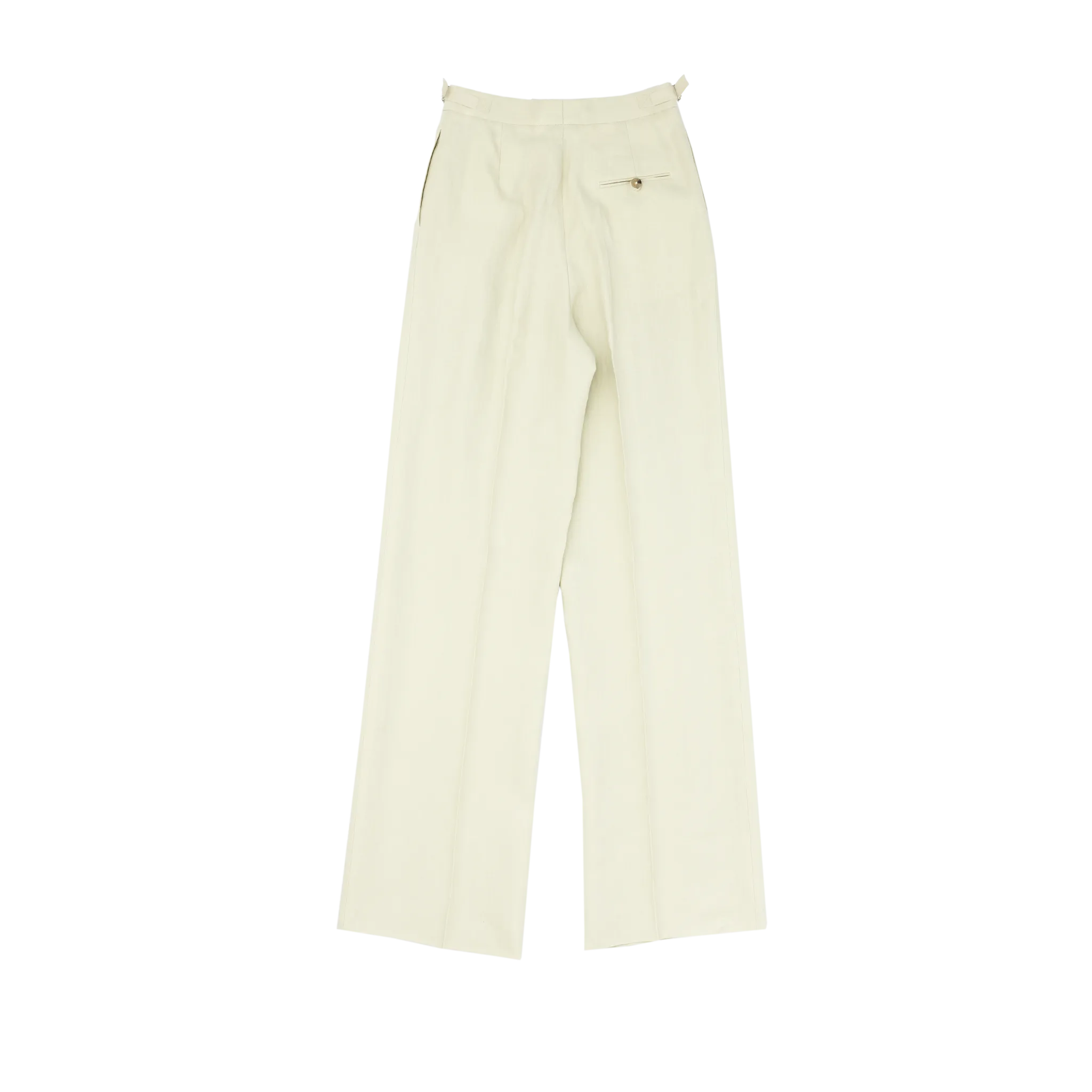 Beige Linen Perriand Trousers