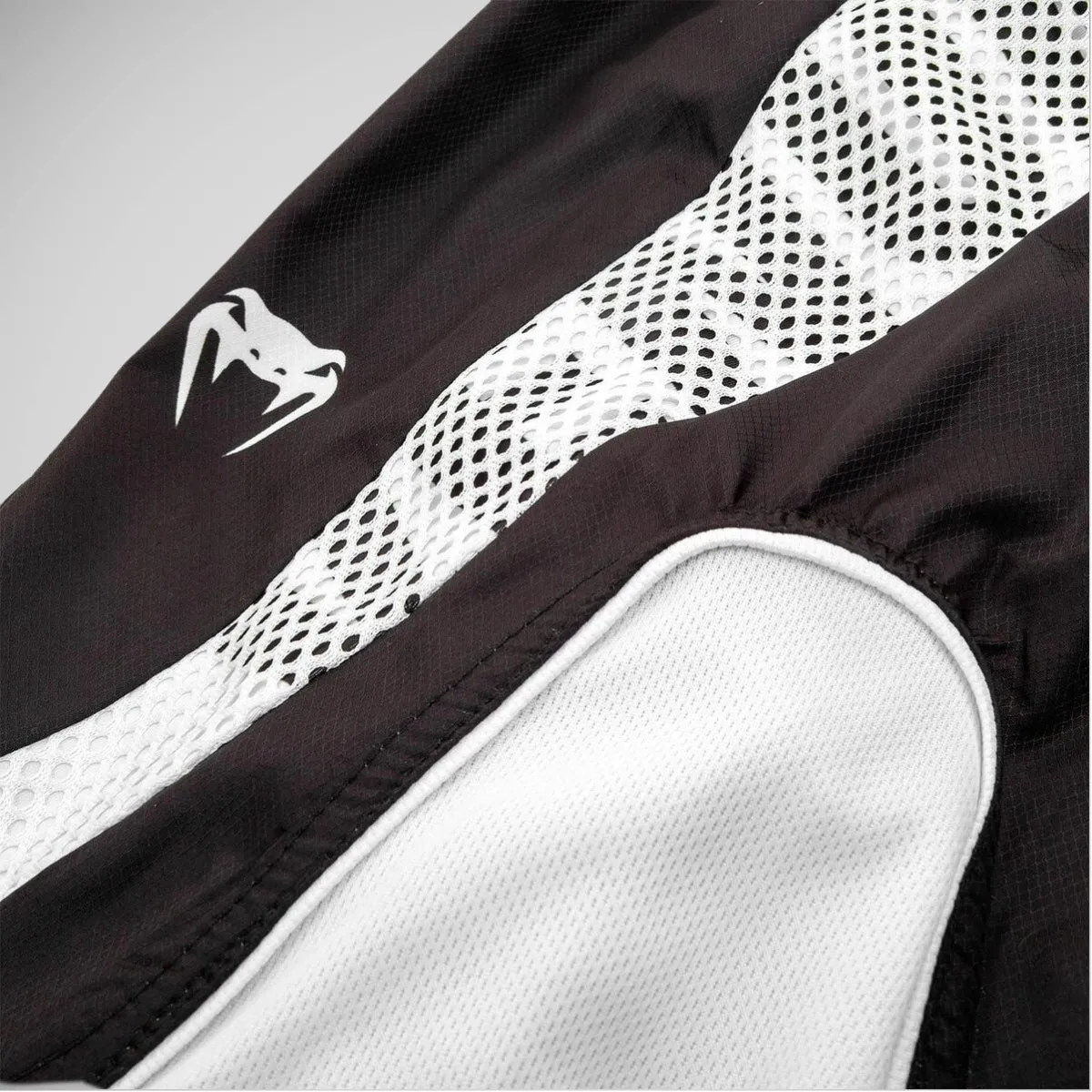 Black/White Venum Elite Boxing Shorts