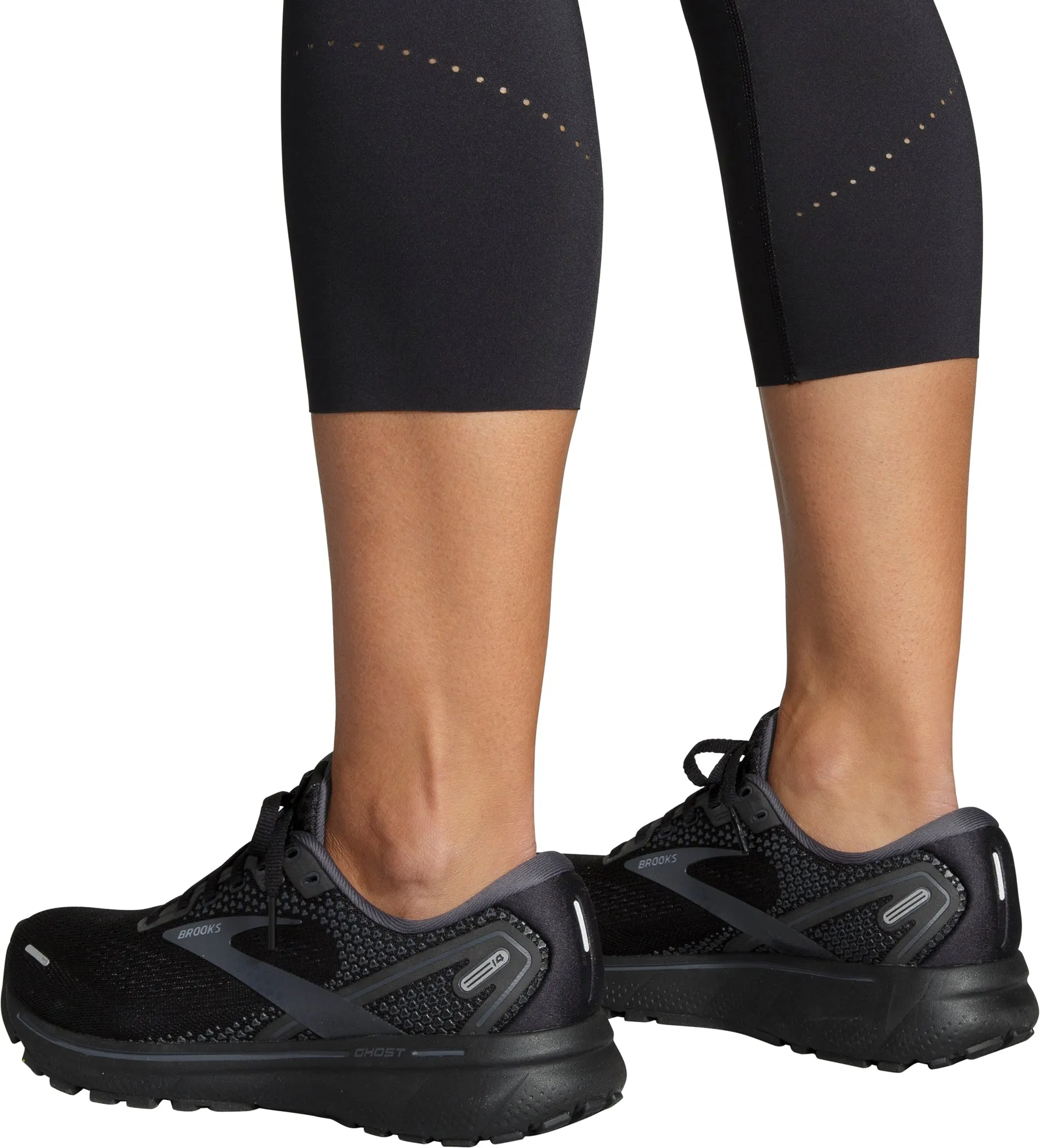 Brooks Method 3/4 Capri Womens Running Tights - Black