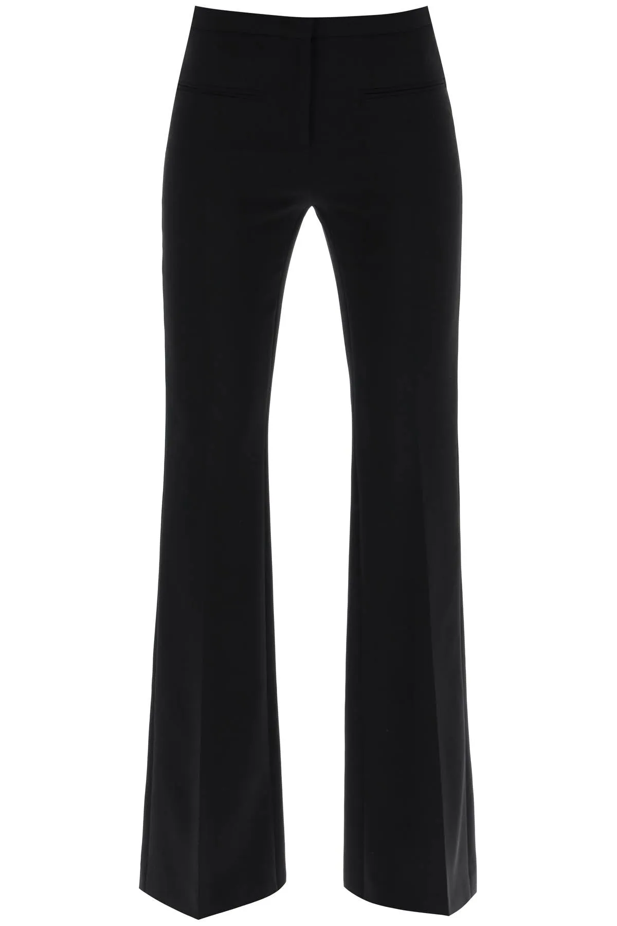 Courreges Tailored Bootcut Pants In Technical Jersey