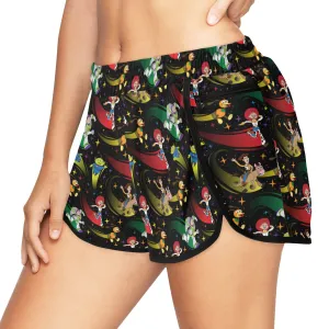 Disney Toy Story Roundup Friends Women's Athletic Sports Shorts