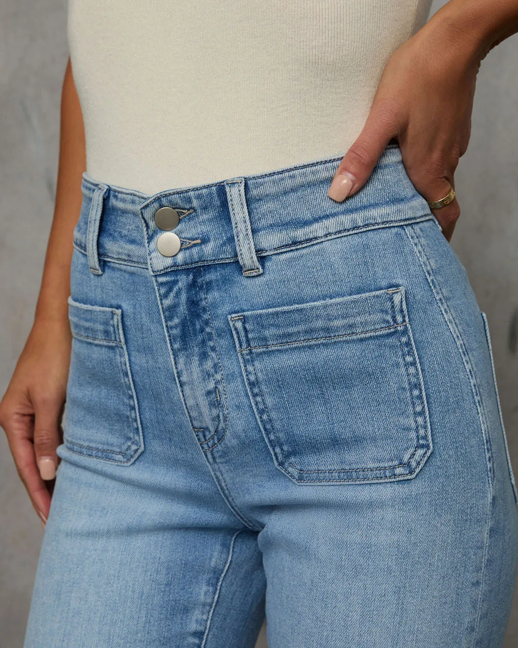 Found You Here High Rise Bootcut Jeans