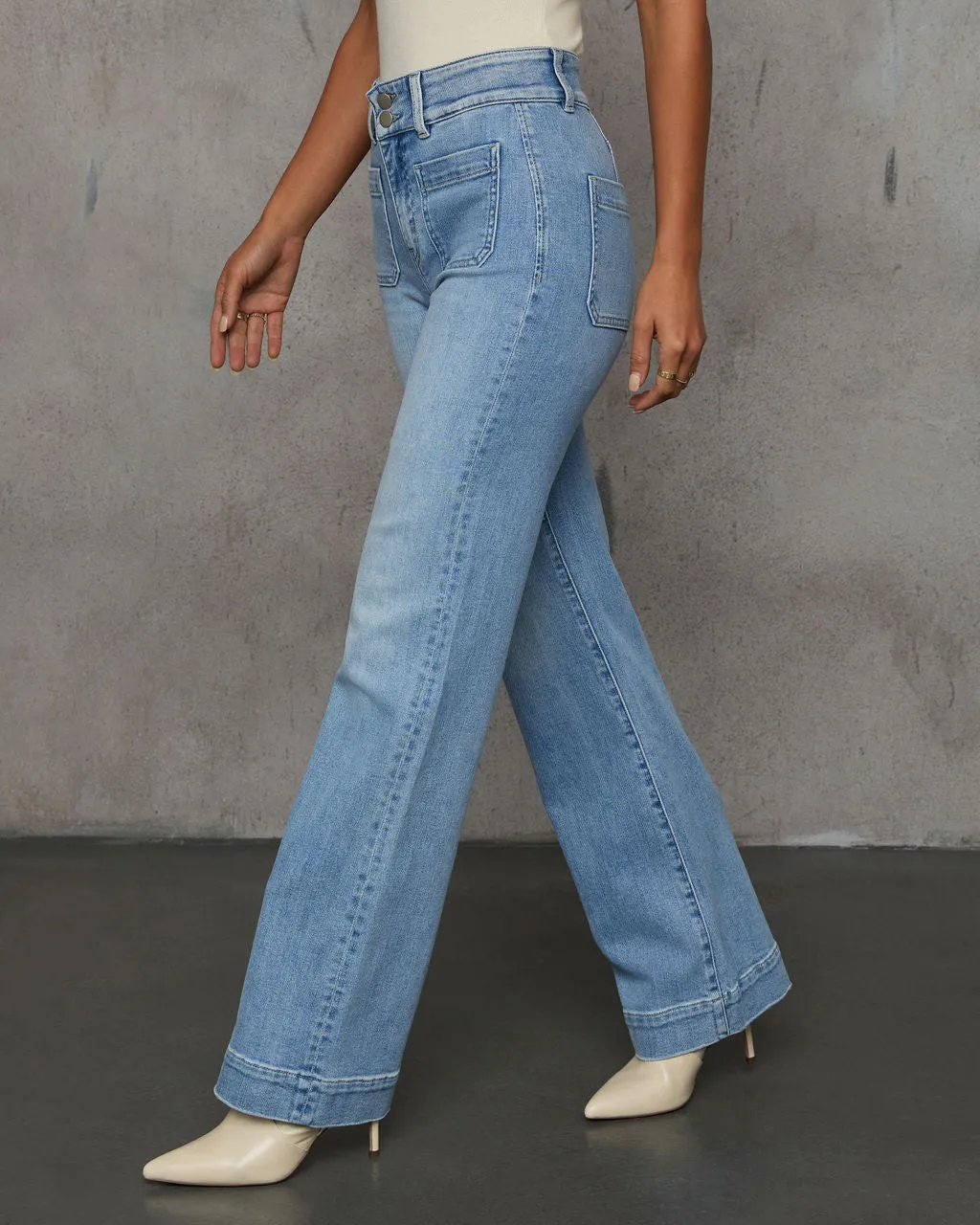 Found You Here High Rise Bootcut Jeans