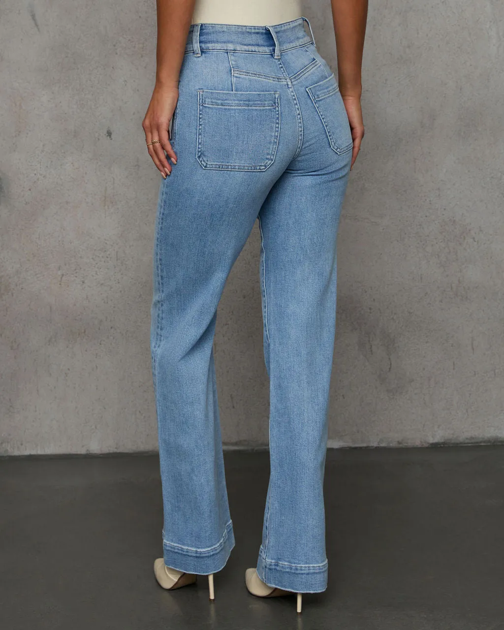 Found You Here High Rise Bootcut Jeans