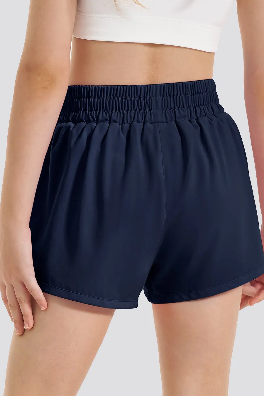 Girls BreezeEase High Waist Shorts