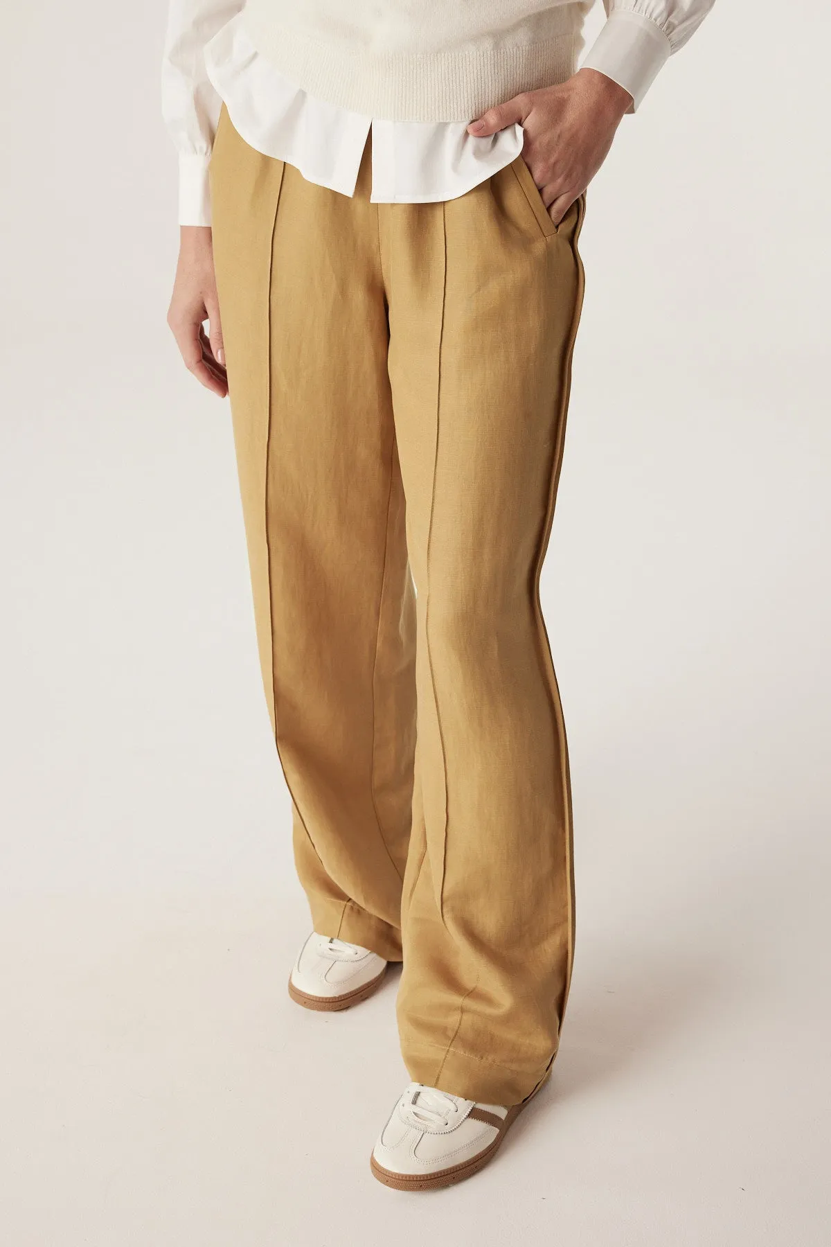 Goldie Pant - Gold