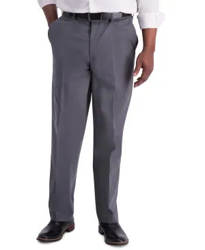 Haggar Men’s Iron Free Classic-Fit Flat-Front Pant