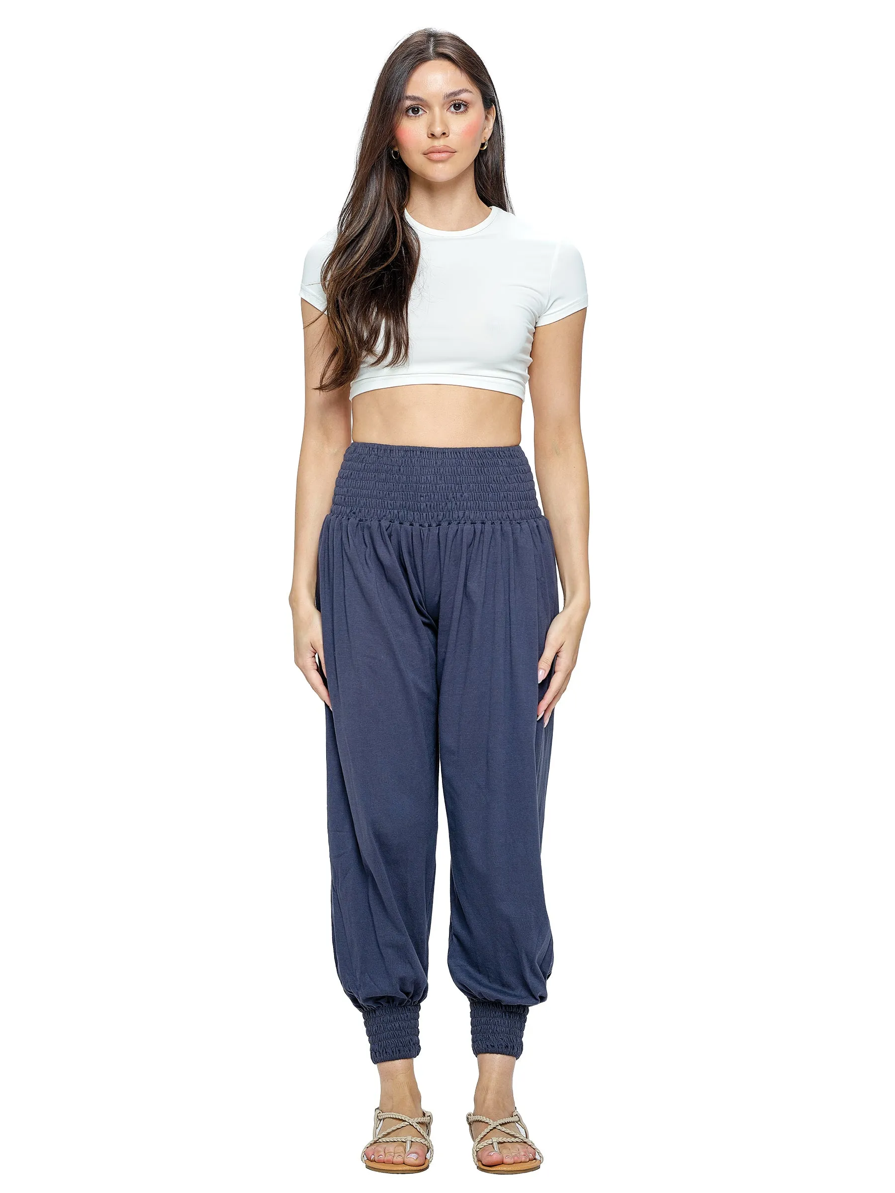 Harem Pants Smock Waist