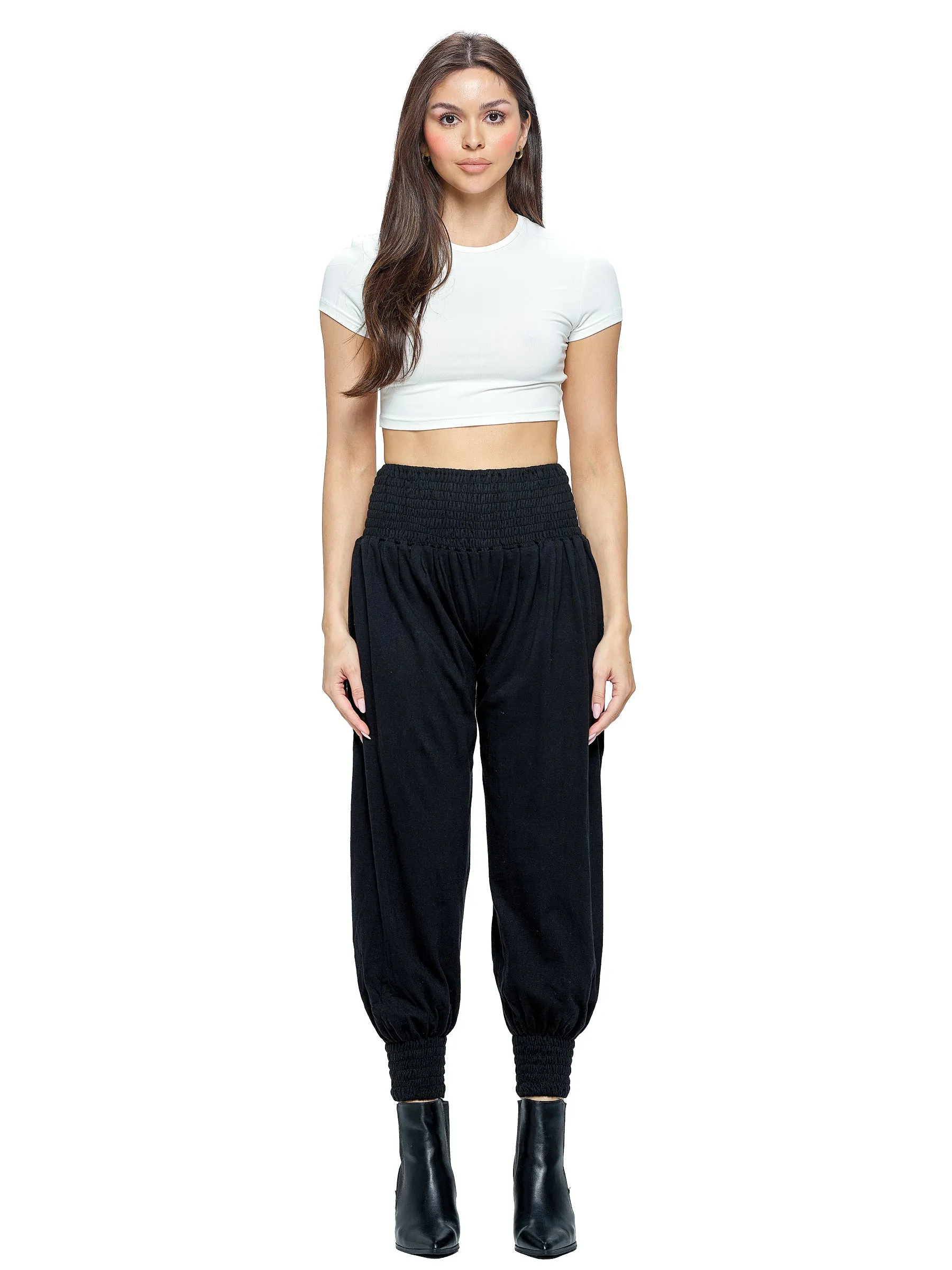 Harem Pants Smock Waist