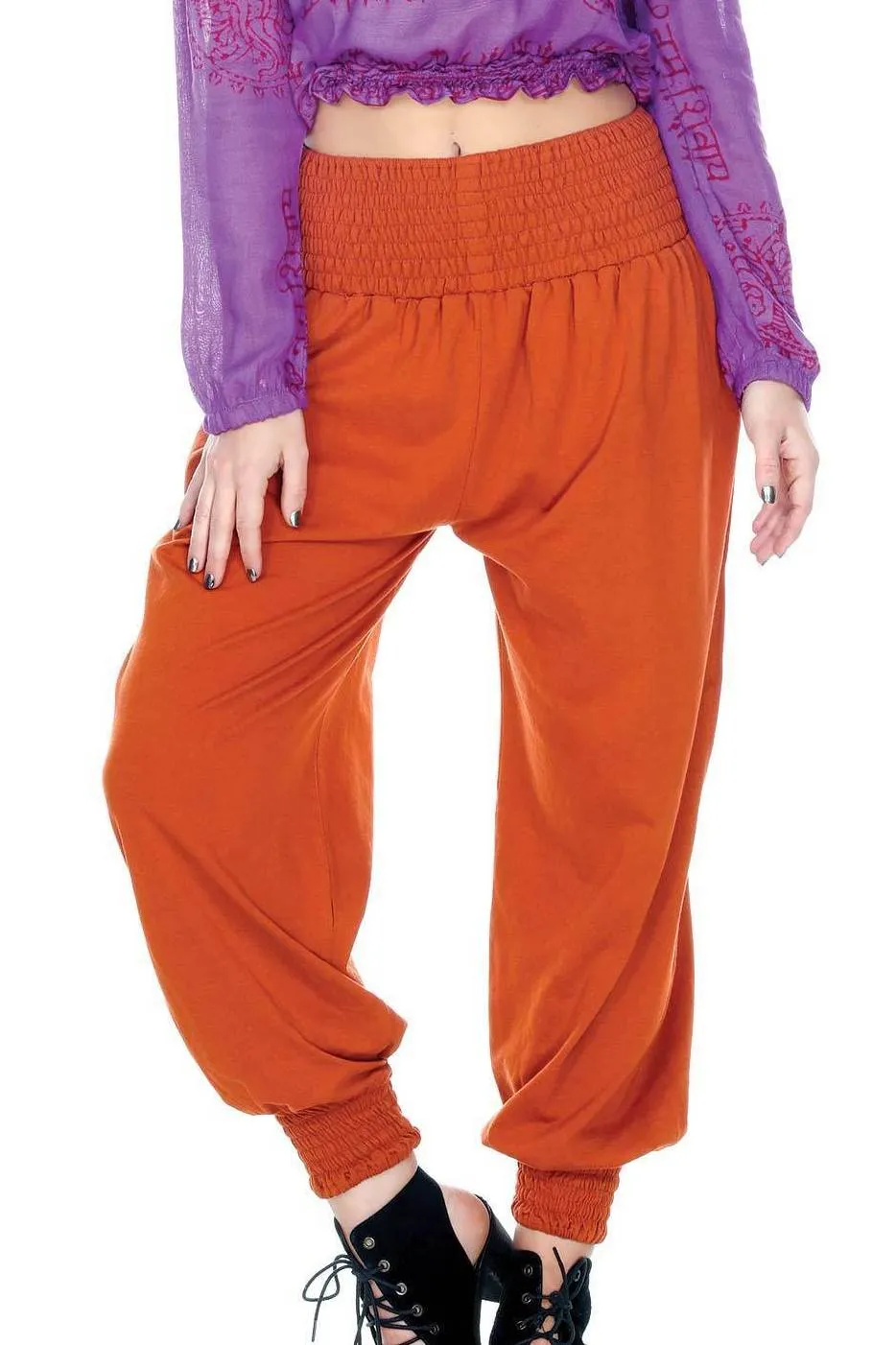 Harem Pants Smock Waist