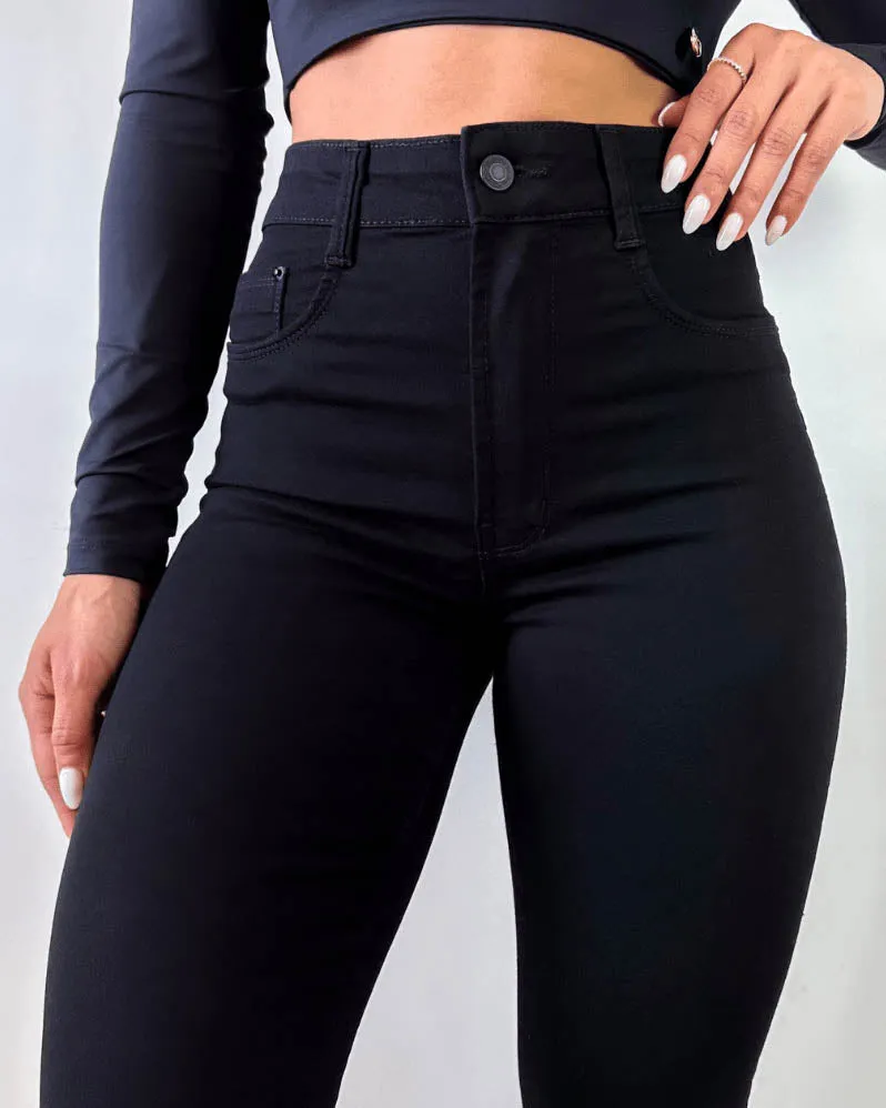 High-Waist Skinny-Jeans