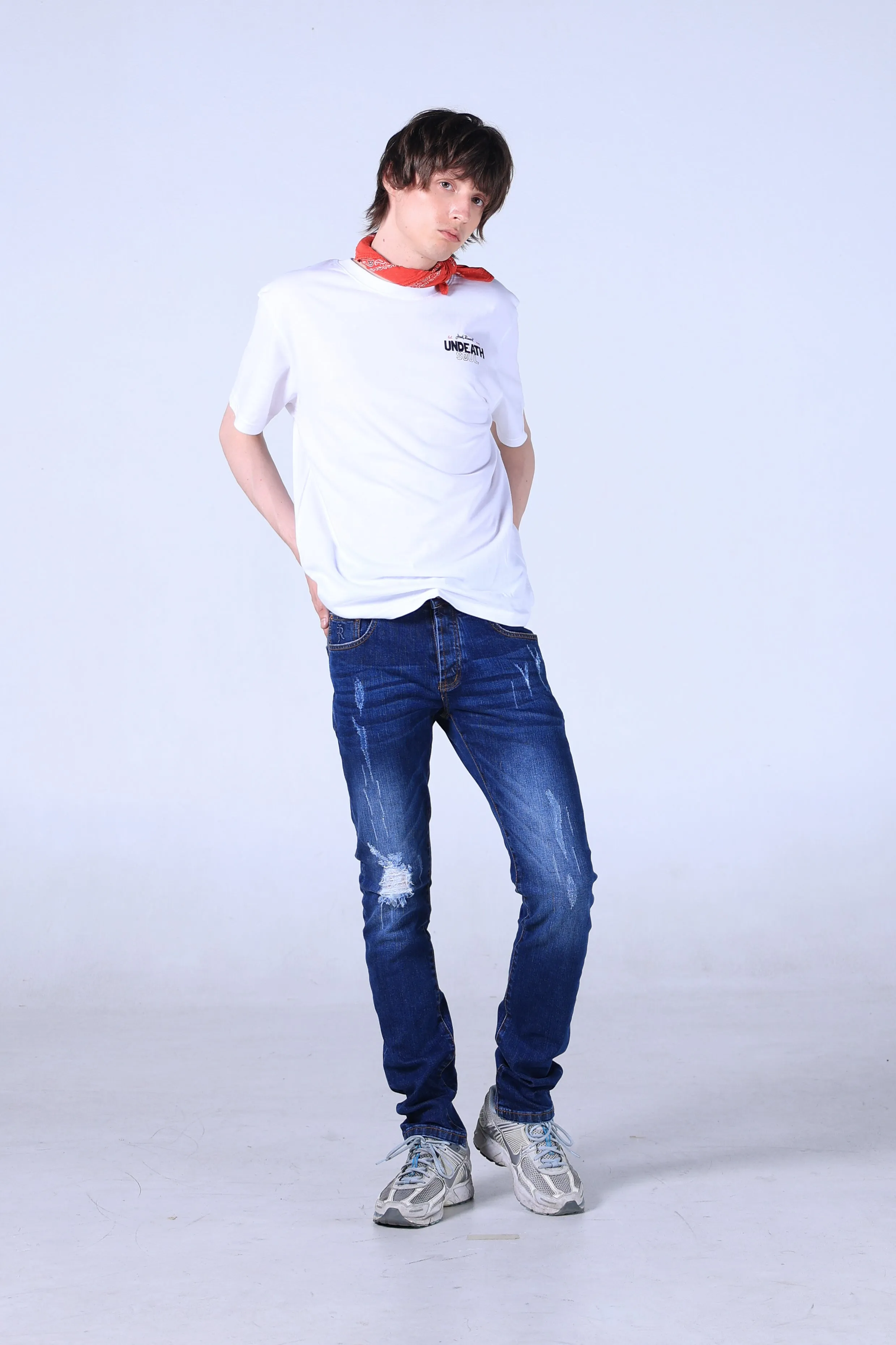 Jack Russel - Men Jeans - Handwerk J-509/R Slim Fit Ocean Dark Blue