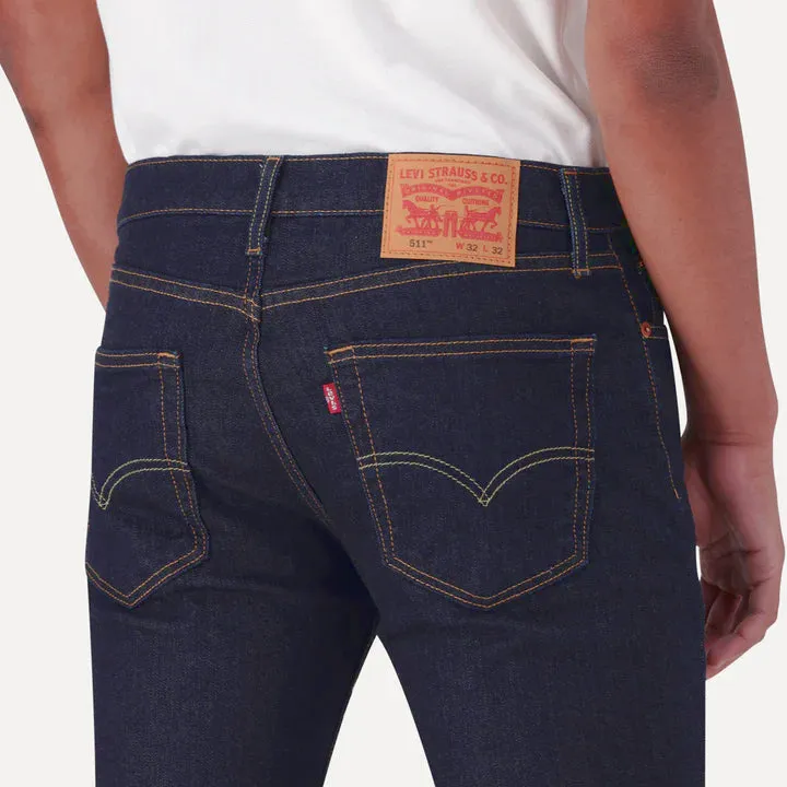 Levis Unisex 511 Slim Denim Rinsey