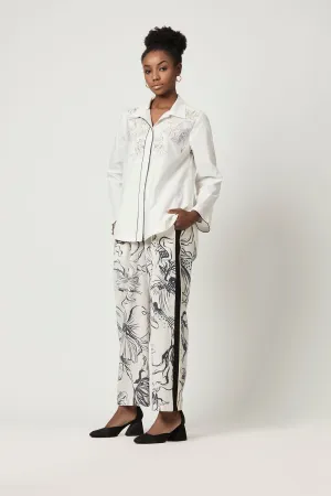 Luna Highlight Printed Shirt With Printed Trousers (Set)