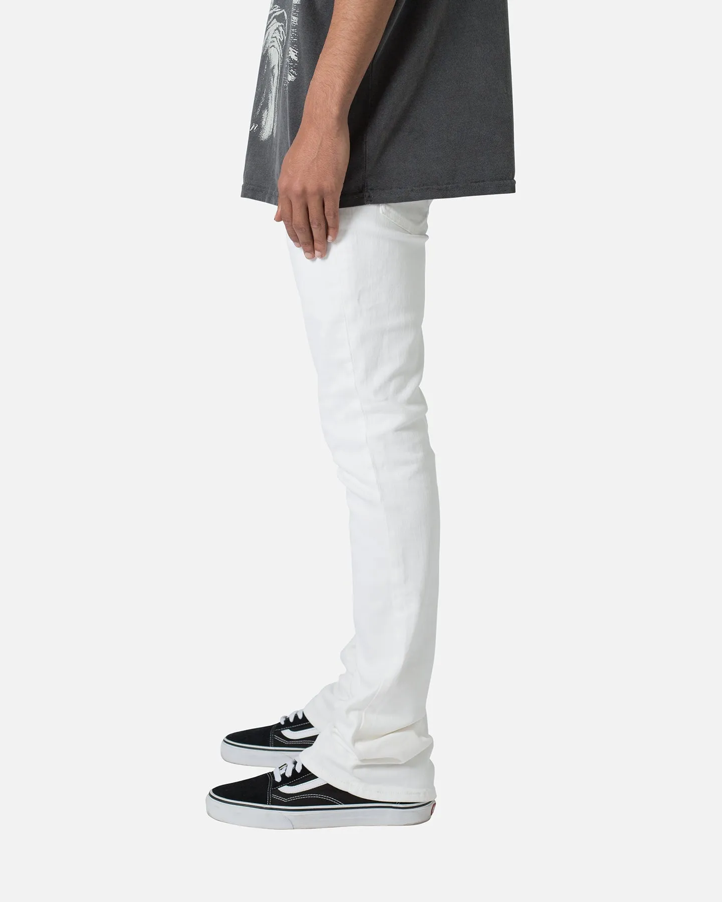 MNML X514 Skinny Stacked Denim Jeans White