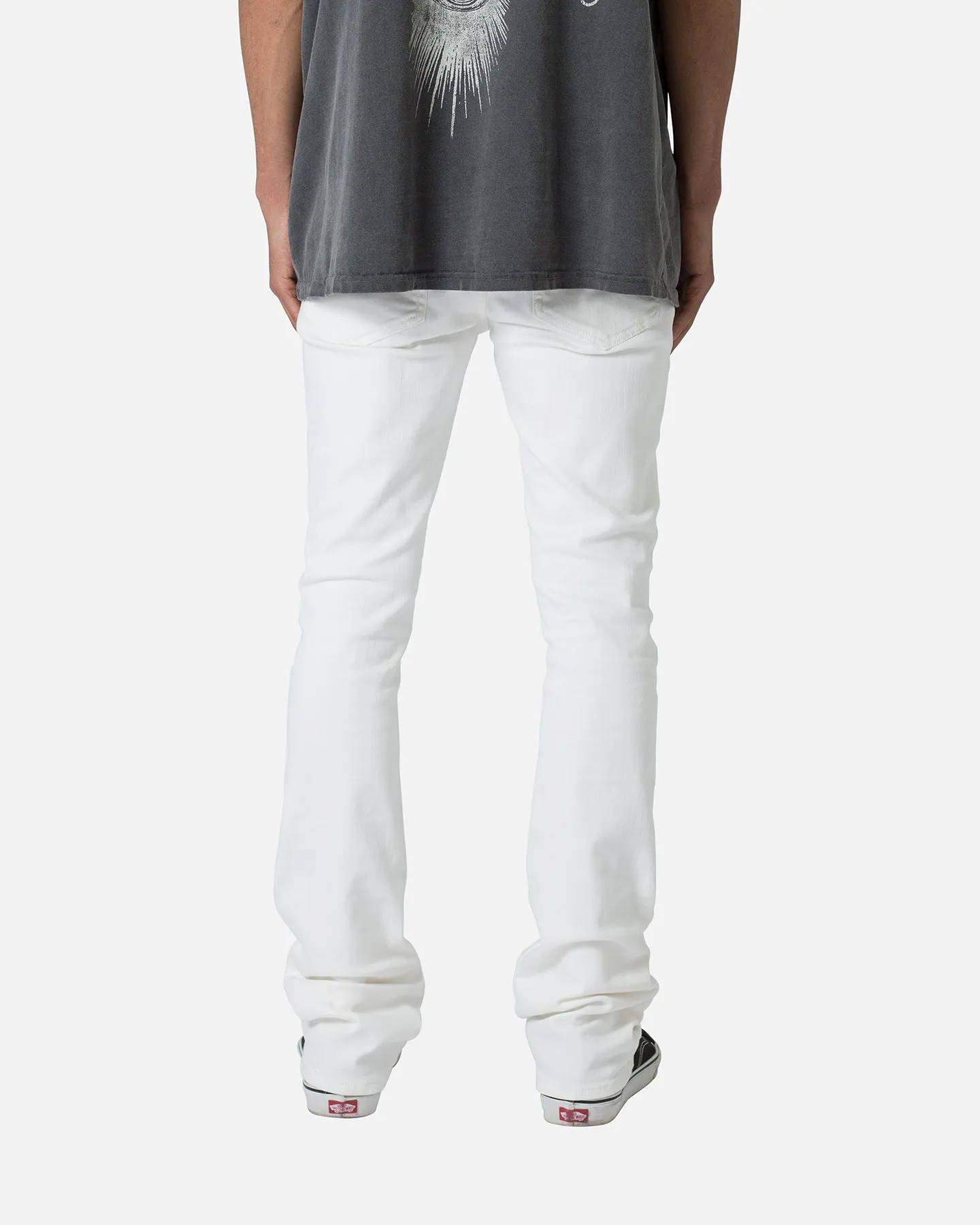 MNML X514 Skinny Stacked Denim Jeans White