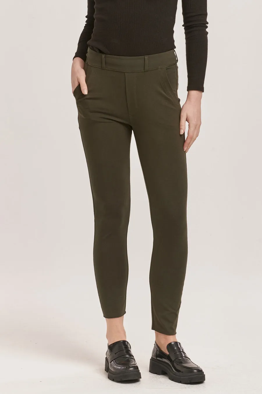 Monica High Rise Cropped Skinny Legging