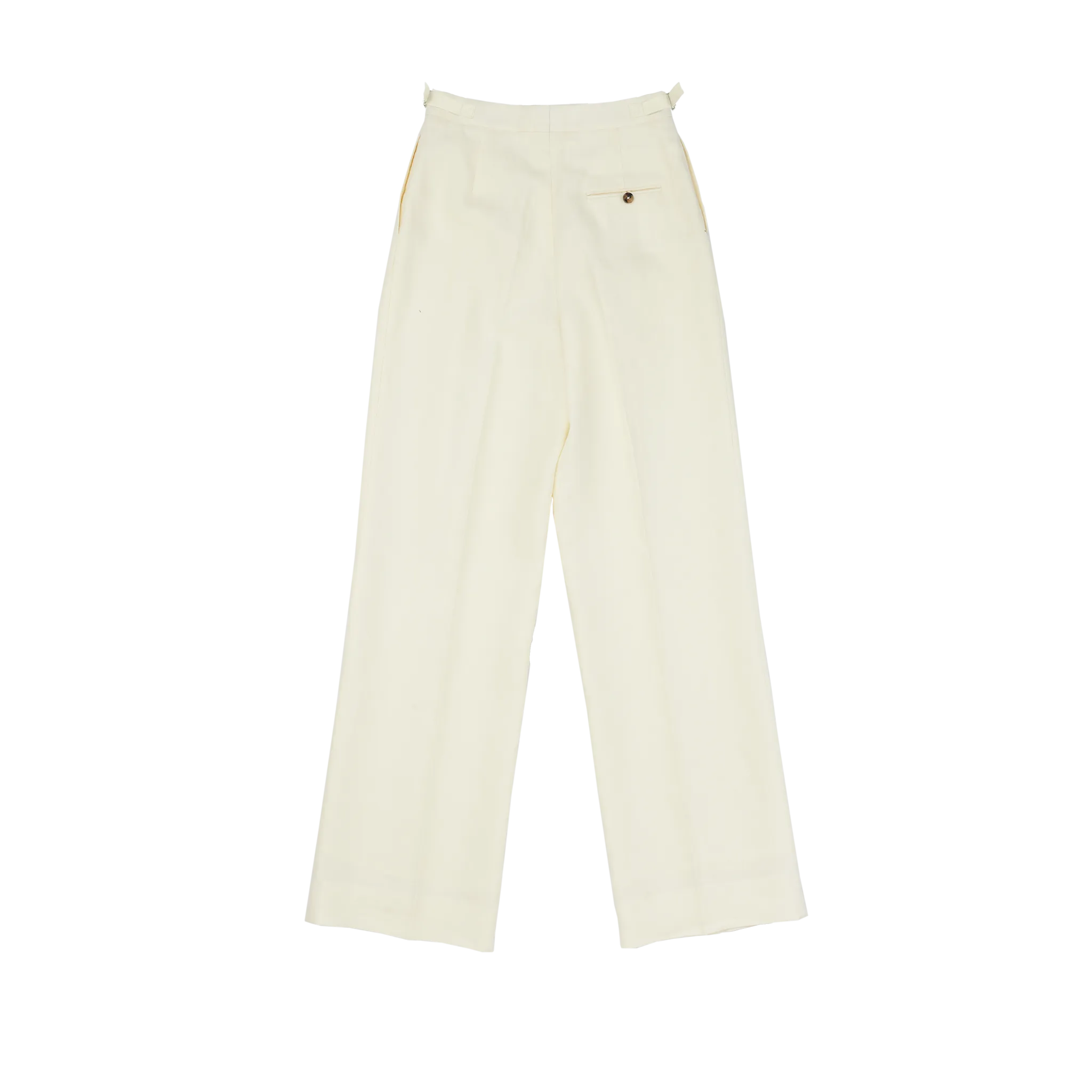 Off White Linen Perriand Trousers