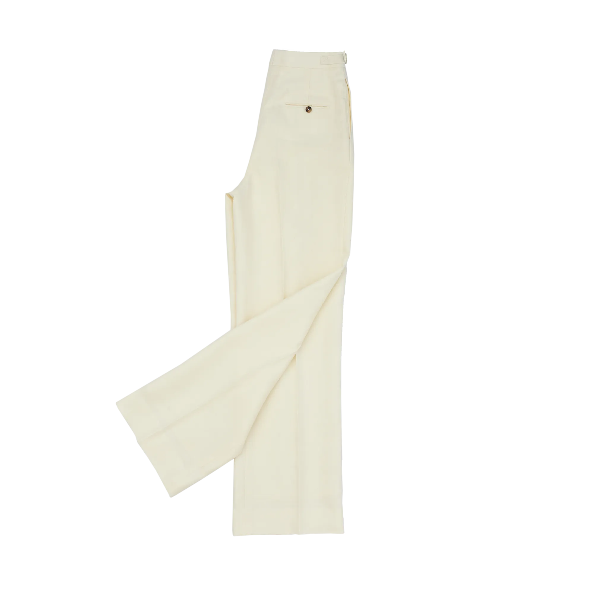 Off White Linen Perriand Trousers