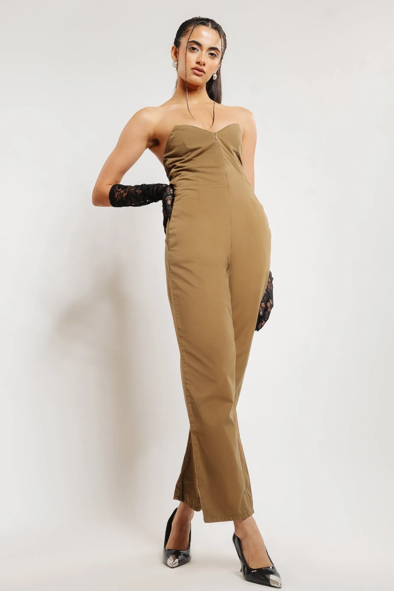 Olive Brown Jumpsuits