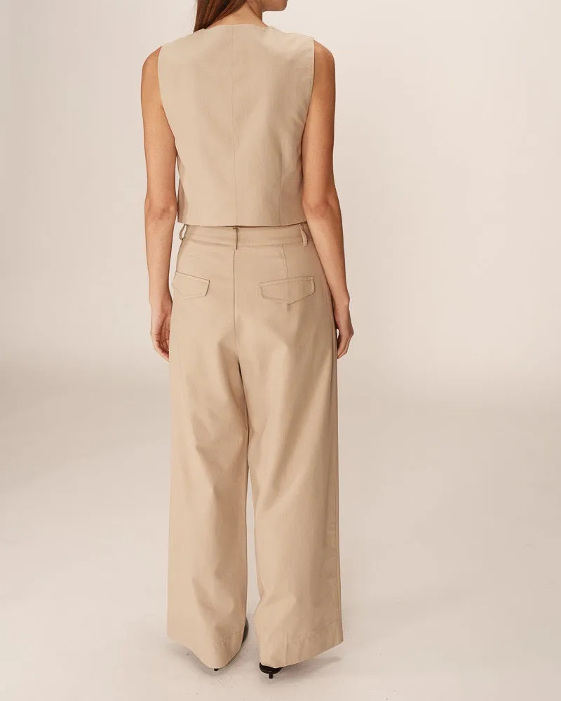 Peter Trousers Beige