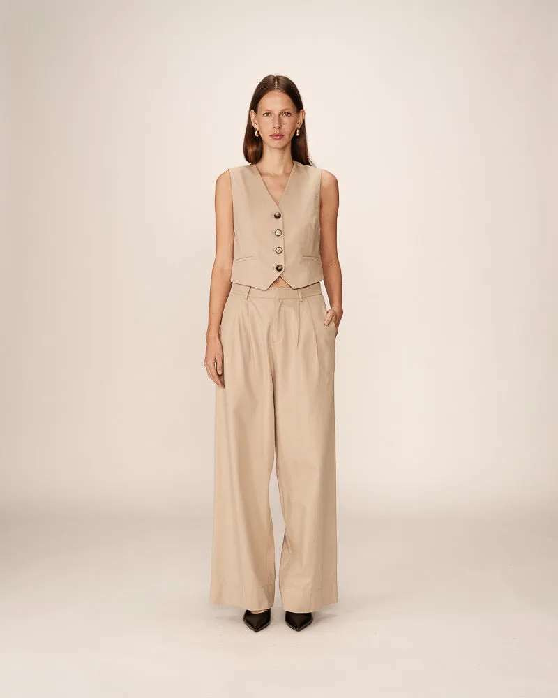 Peter Trousers Beige