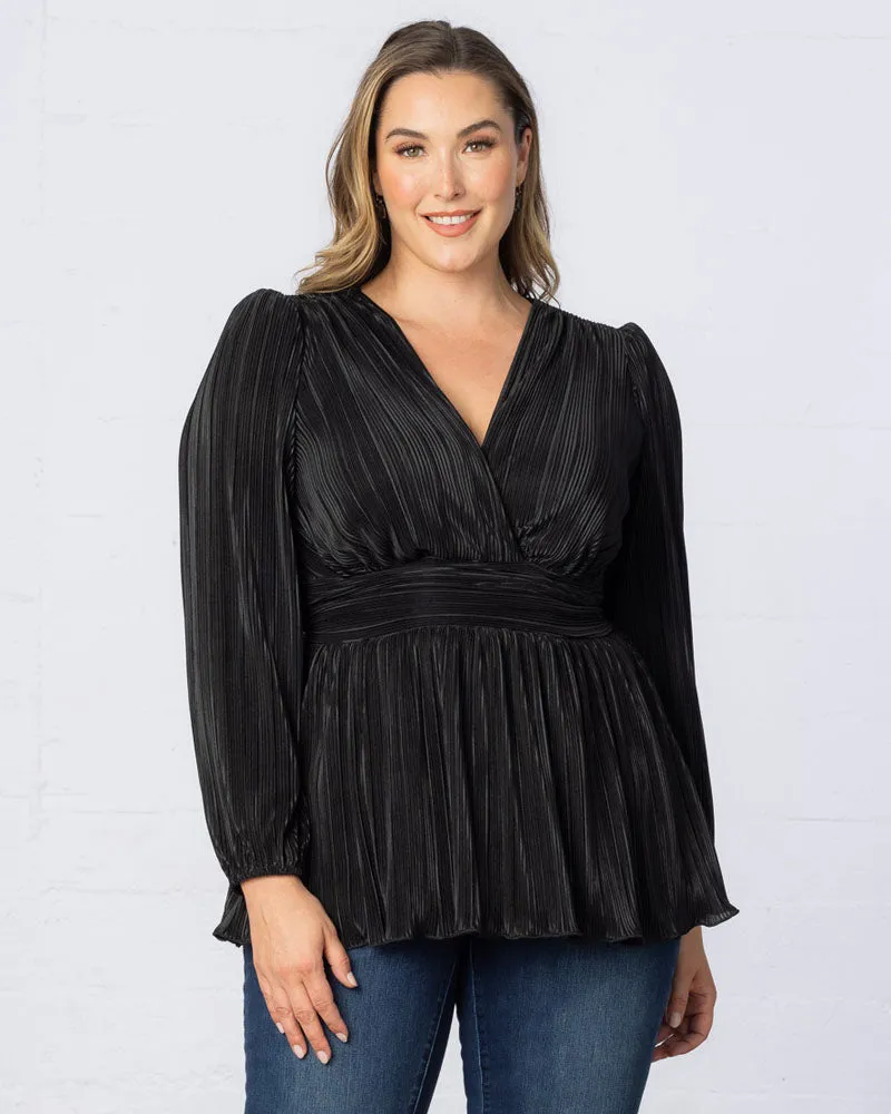 Pleated Perfection Tunic Top - Final Sale!