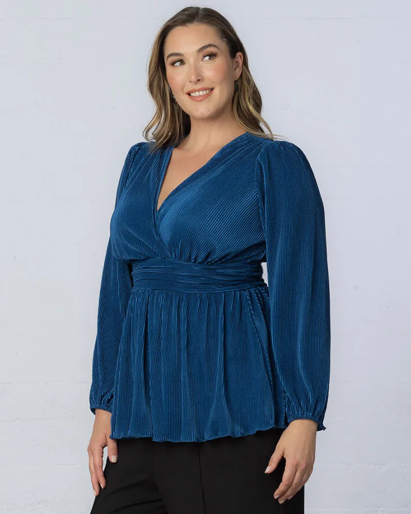 Pleated Perfection Tunic Top - Final Sale!