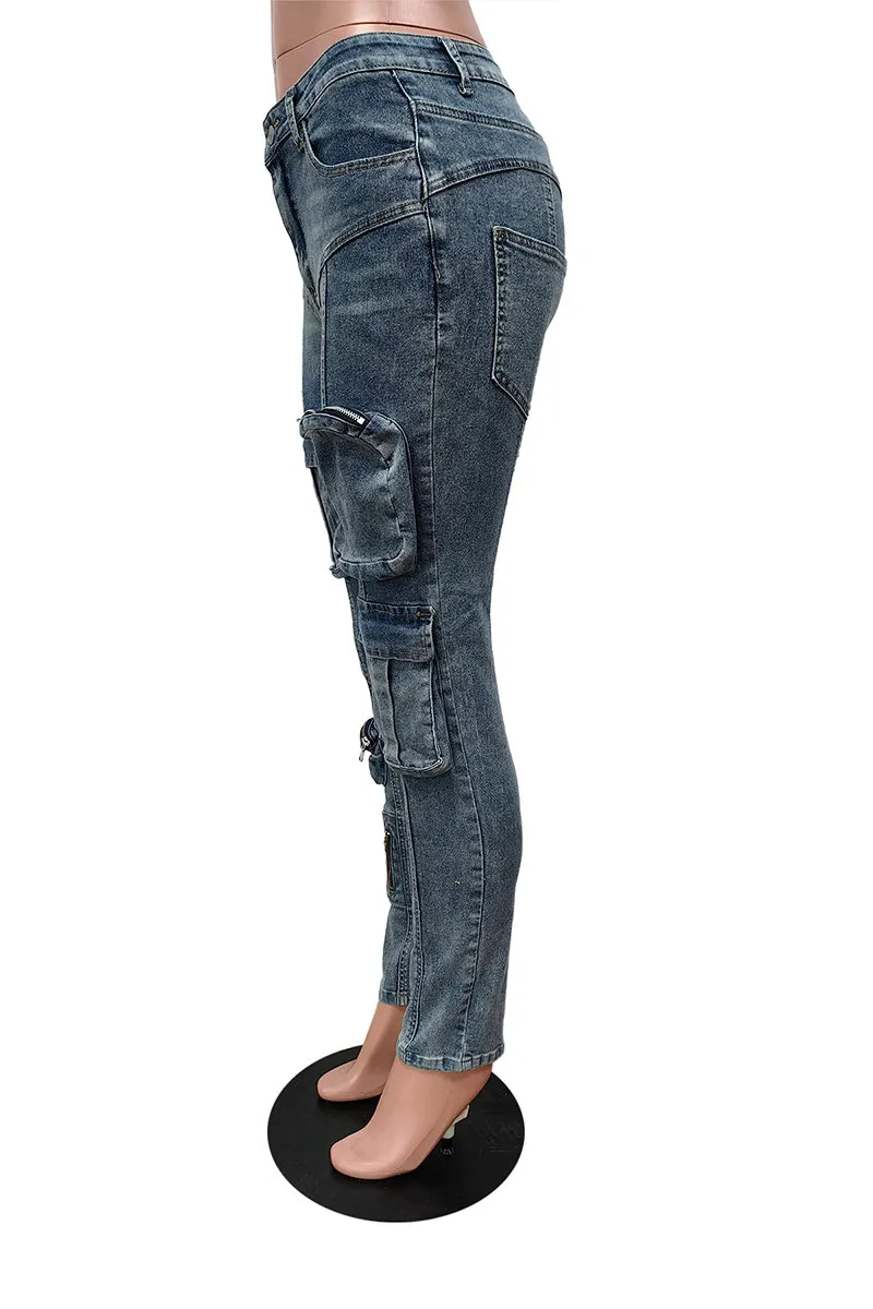 PS3506 Skinny Denim Jeans Pant