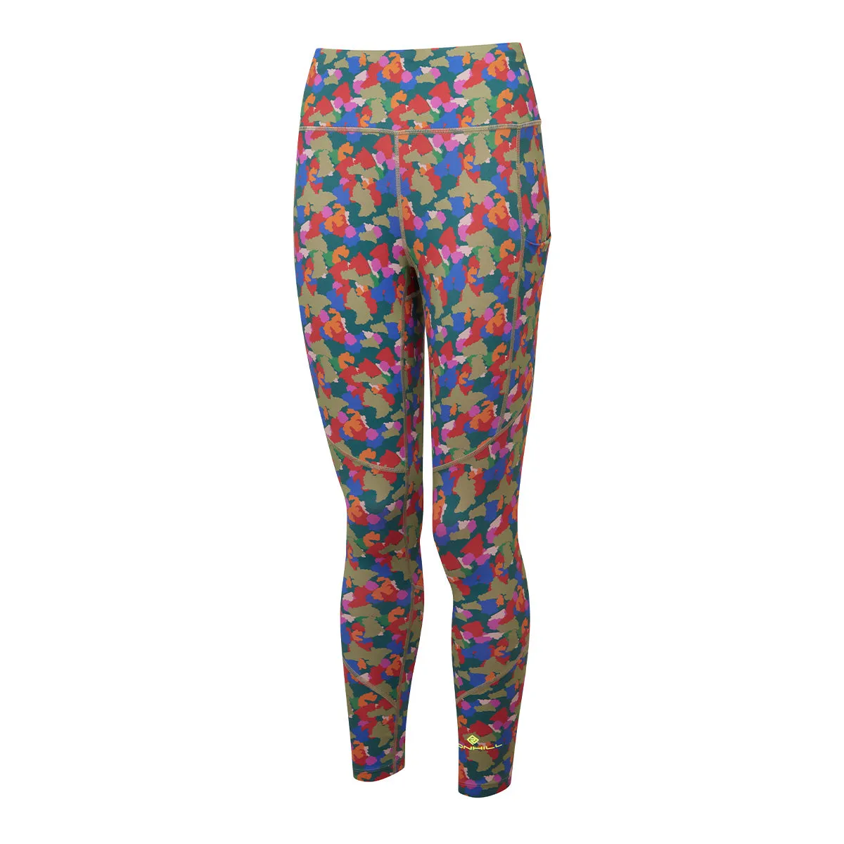 Ronhill Tech Crop Tight Womens | Stardust/wdland Monet