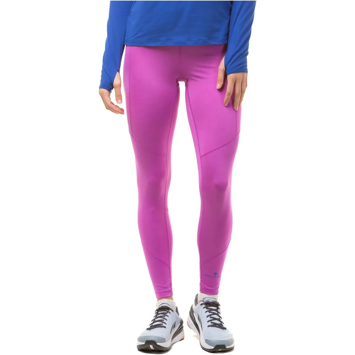 Ronhill Tech Womens Long Running Tights - Purple