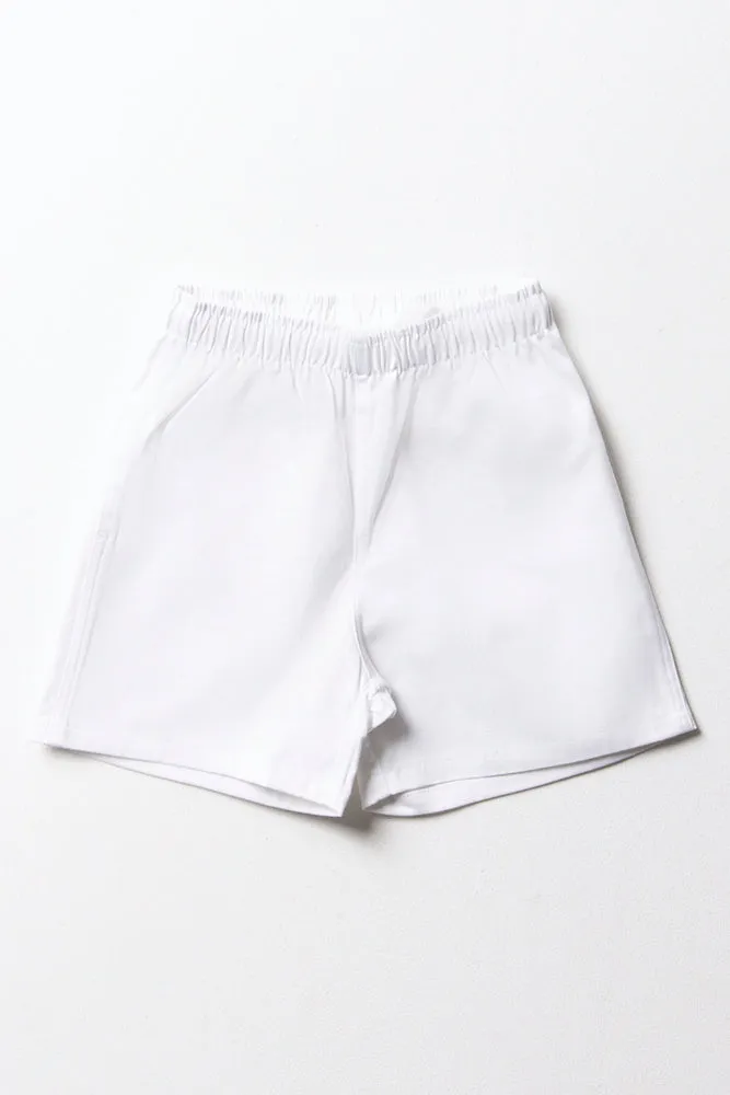 Unisex Sports Shorts Primary White