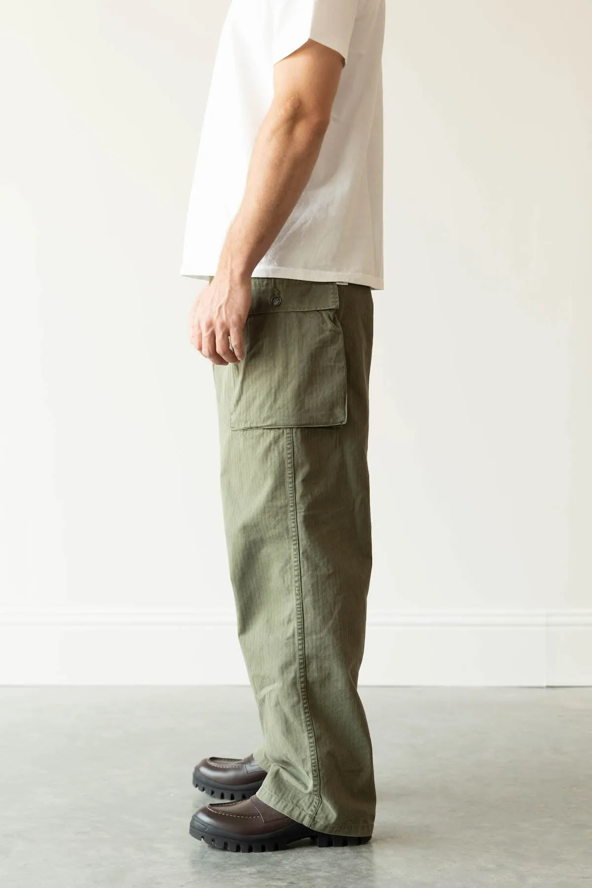 US Army 2 Pocket Cargo Pants - Green