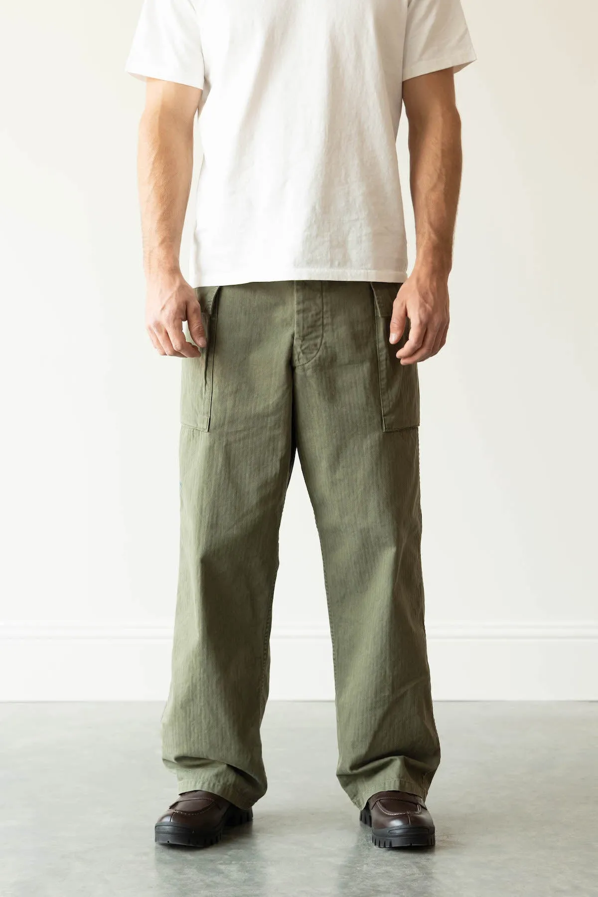 US Army 2 Pocket Cargo Pants - Green