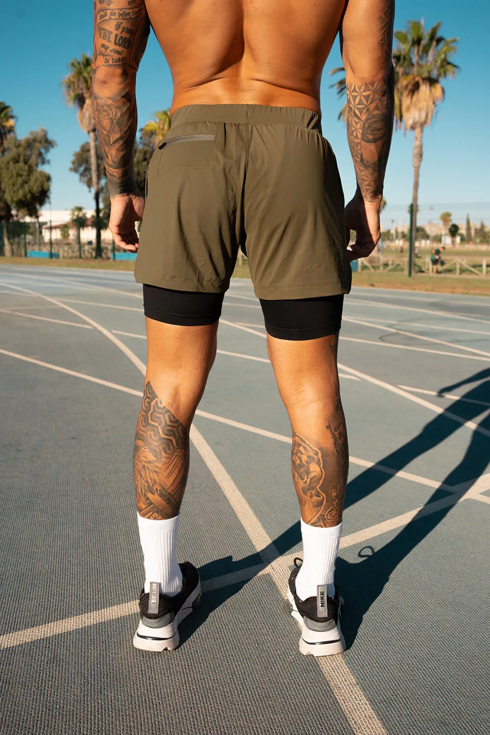 Venom 365 Shorts - Olive/Black