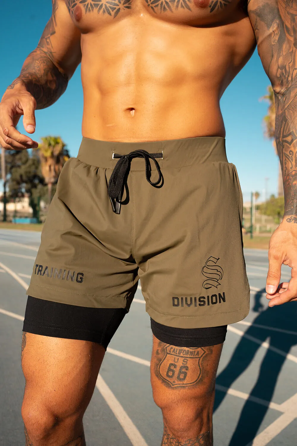 Venom 365 Shorts - Olive/Black