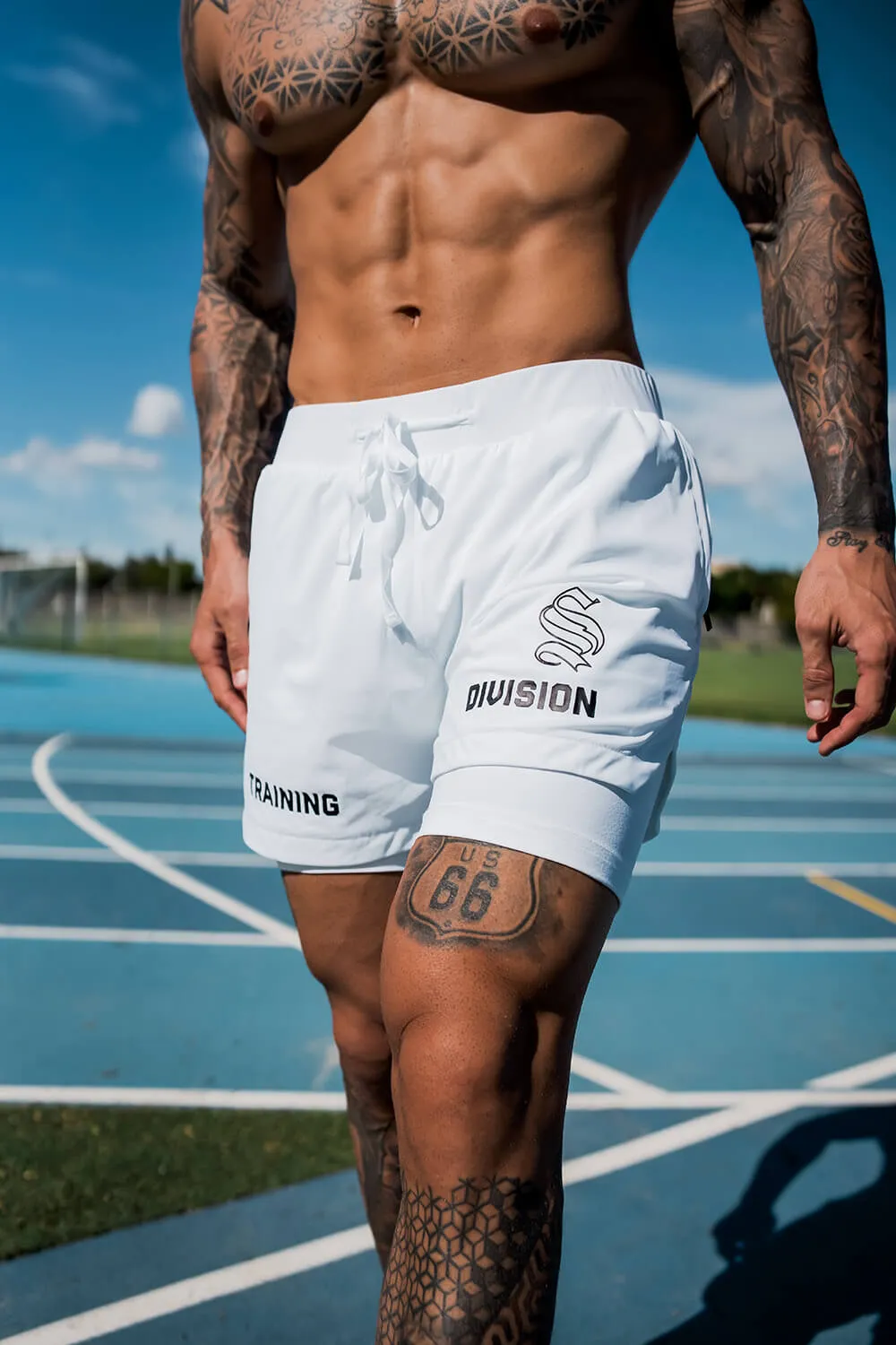 Venom 365 Shorts - White/White