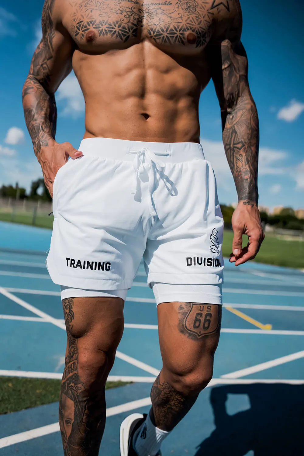 Venom 365 Shorts - White/White