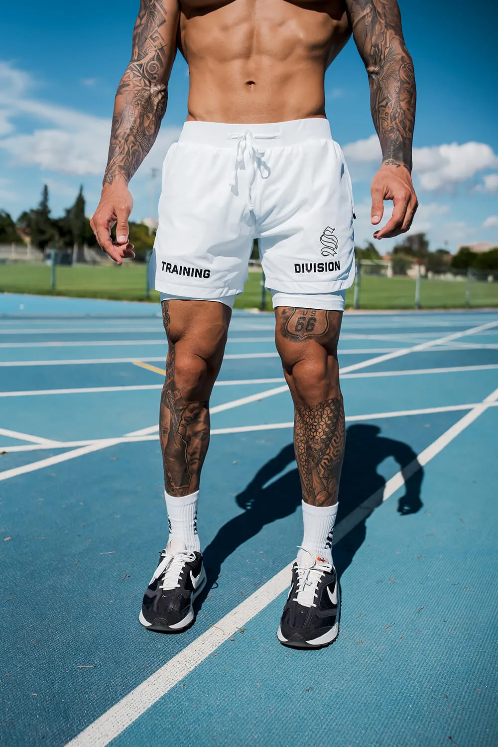 Venom 365 Shorts - White/White