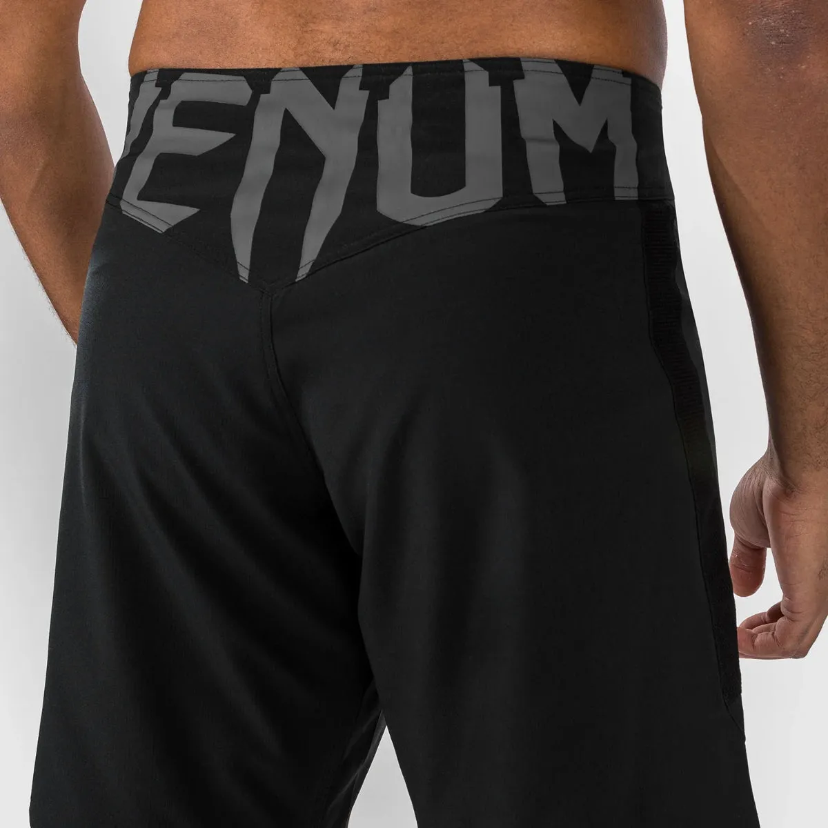 Venum Light 5.0 Fight Shorts Black/White