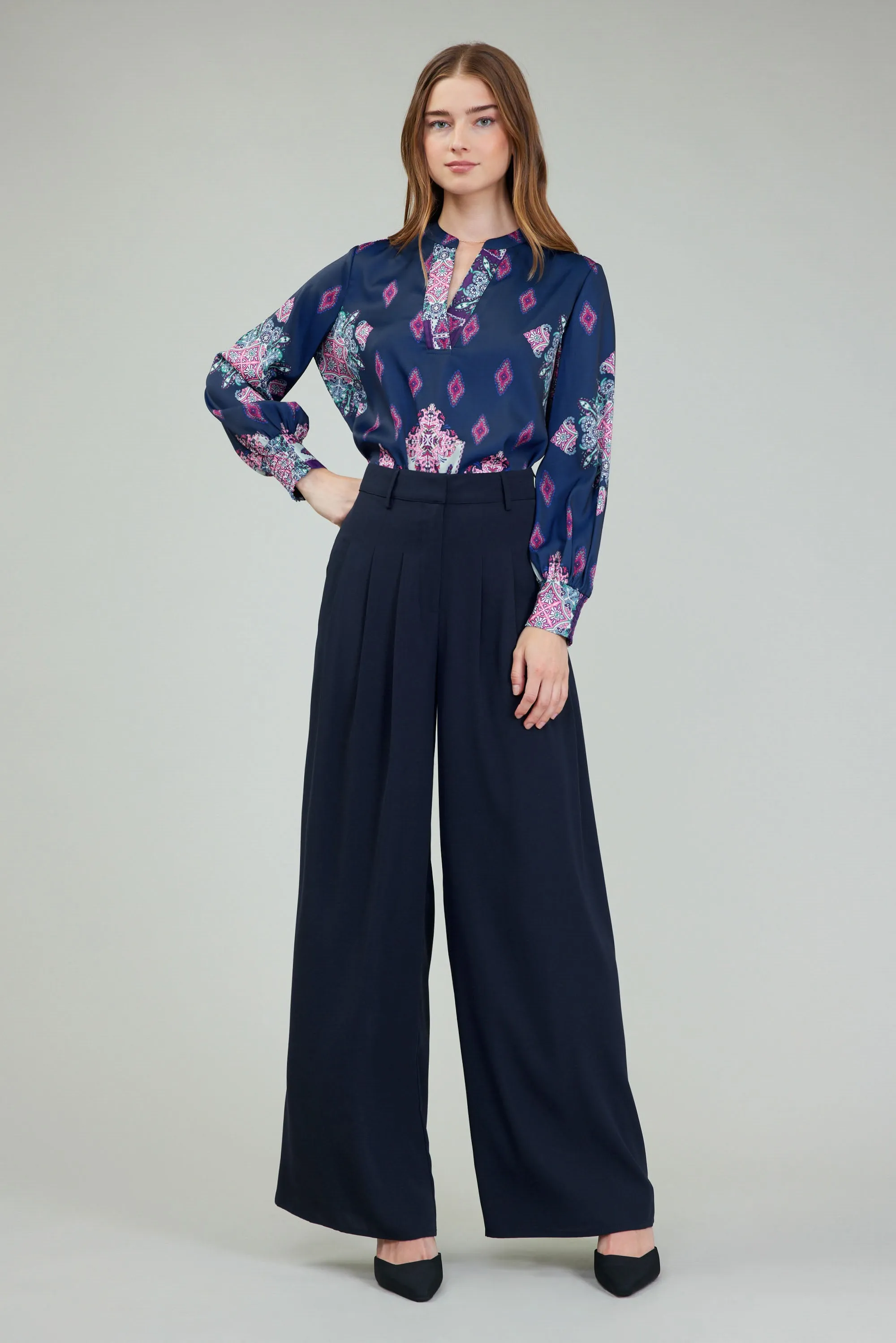 Wide Leg Trousers