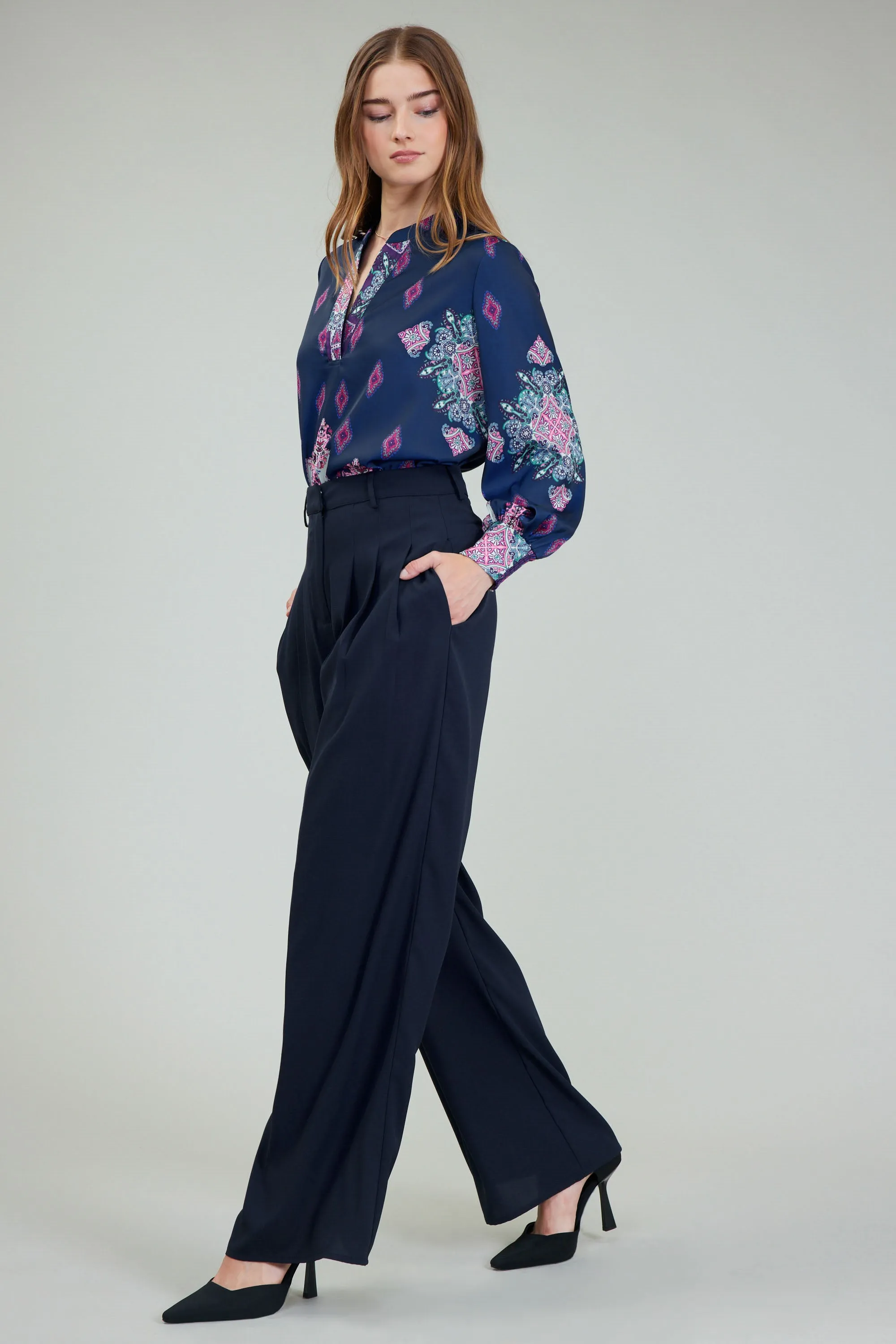 Wide Leg Trousers