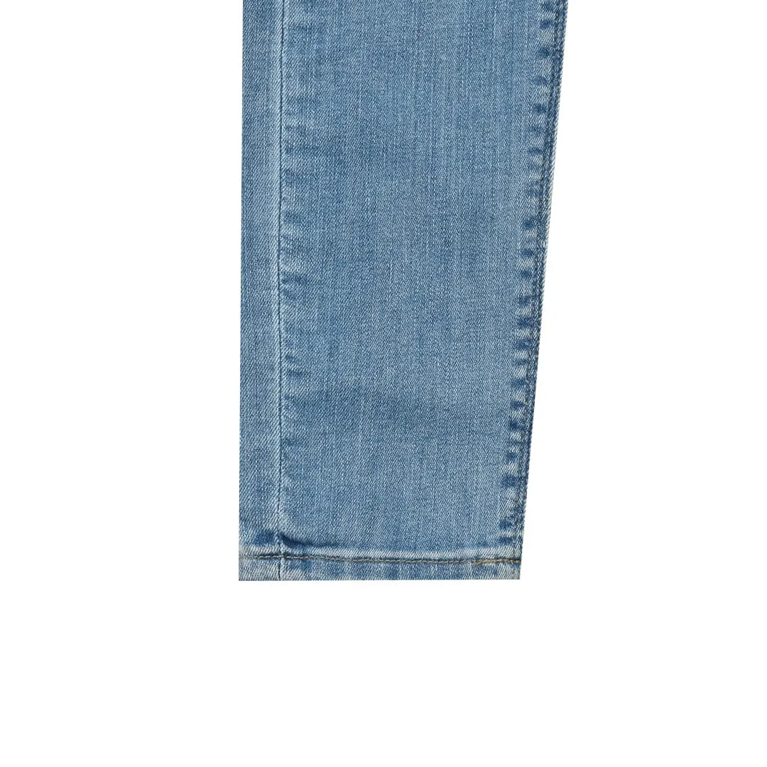 Women Classic Skinny Fit Sky Blue Denim (W28 To 34)